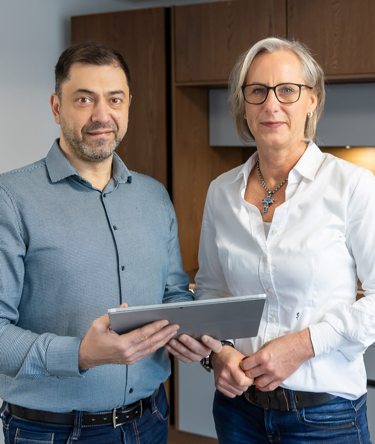 Ein Paar bei der Beratung